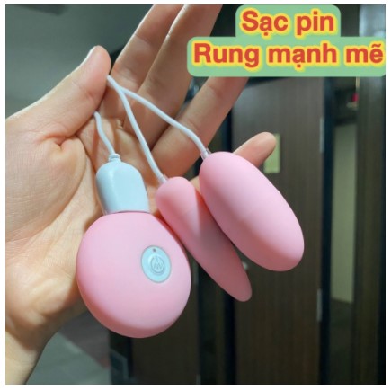 Trứng rung tình yêu 1 đầu và 2 đầu sextoy thủ dâm nam nữ